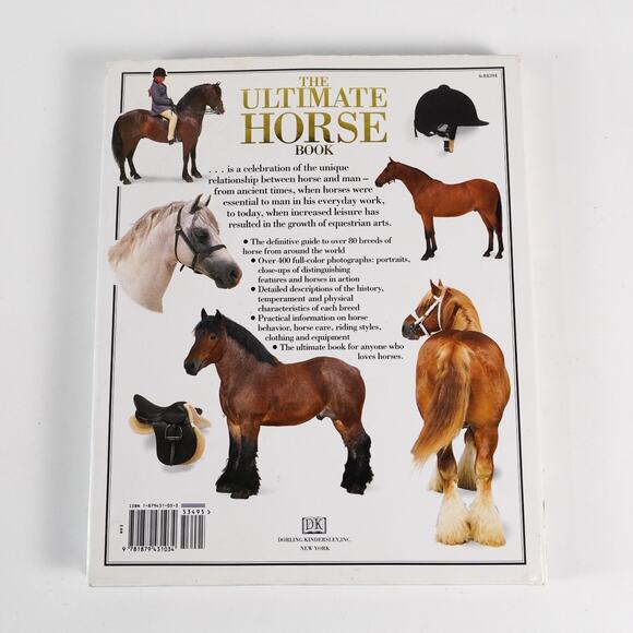 The Ultimate Horse Book Hardcover Elywn Hartley Edwards Pony Stallion Animal - Picture 2 of 8